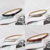 Metal Minimalist Style Pin Buckle Cipri Womens Belt Clothing Accessories