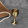 European Vintage Wine Cup Metal Red Wine Goblet Art Craft Decoration Home Ornaments