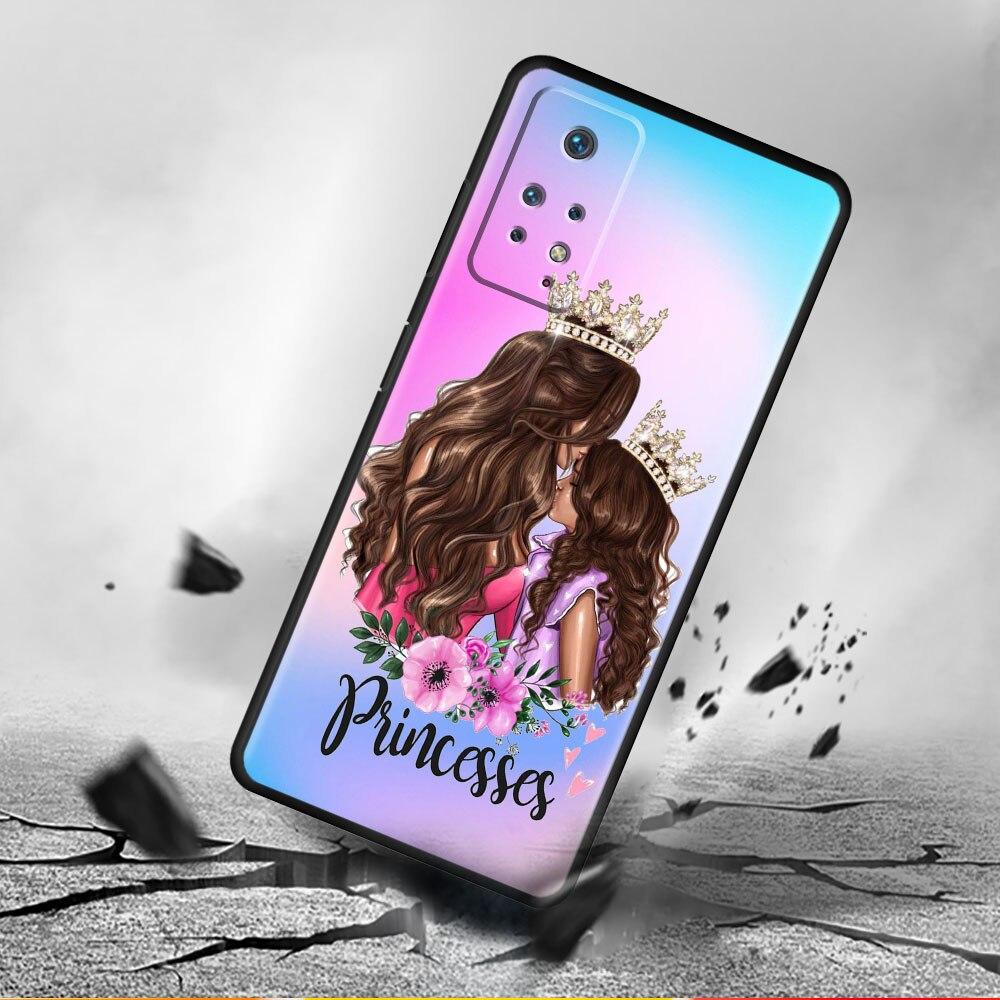 For Xiaomi Redmi 9 K40 9A 10 7 11 Pro 9S 9C 8 9T 8T K50 K40S Mobilephone Celular Funda Fashion Girl Super Mom Baby