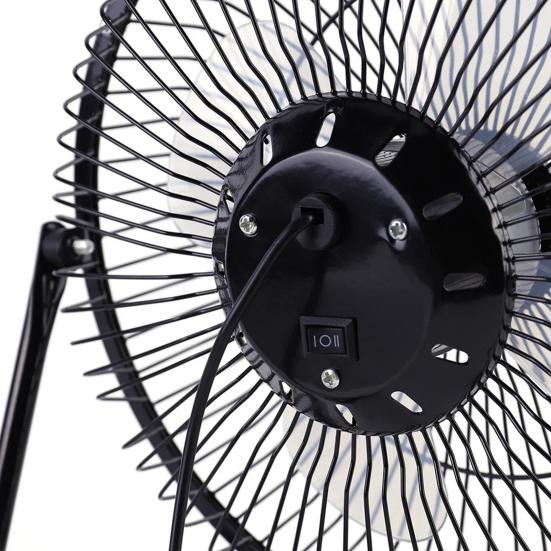 Solar Panel with 8-Inch Fan Brushless Motor 5.5W Polycrystalline Solar Cooling Fan Outdoor Ventilation Adjustable Wind Speed Chicken Coop Solar Fan