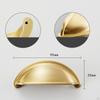 Bronze Drawer Knobs Pulls Handles - Cabinets Furniture Wardrobe Pull Handle