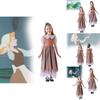 Enchanting Girls Costume Dress Featuring Cinderella And Snow White Cosplay Style For Halloween And Festivals