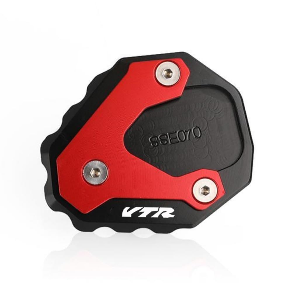 

TIDVKOJ VTR250/VTR-F(MC33) 1997-2017 Motorcycle Side Stand Plate Dress Up vtr250 Custom Parts червоний