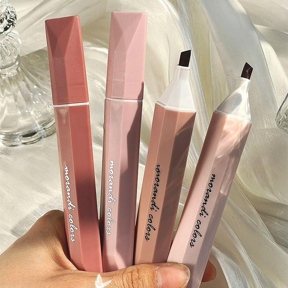 4pcs/Set Kawaii Fluorescent  Marker Pen Macaron Color Graffiti Handwriting Pen  School
