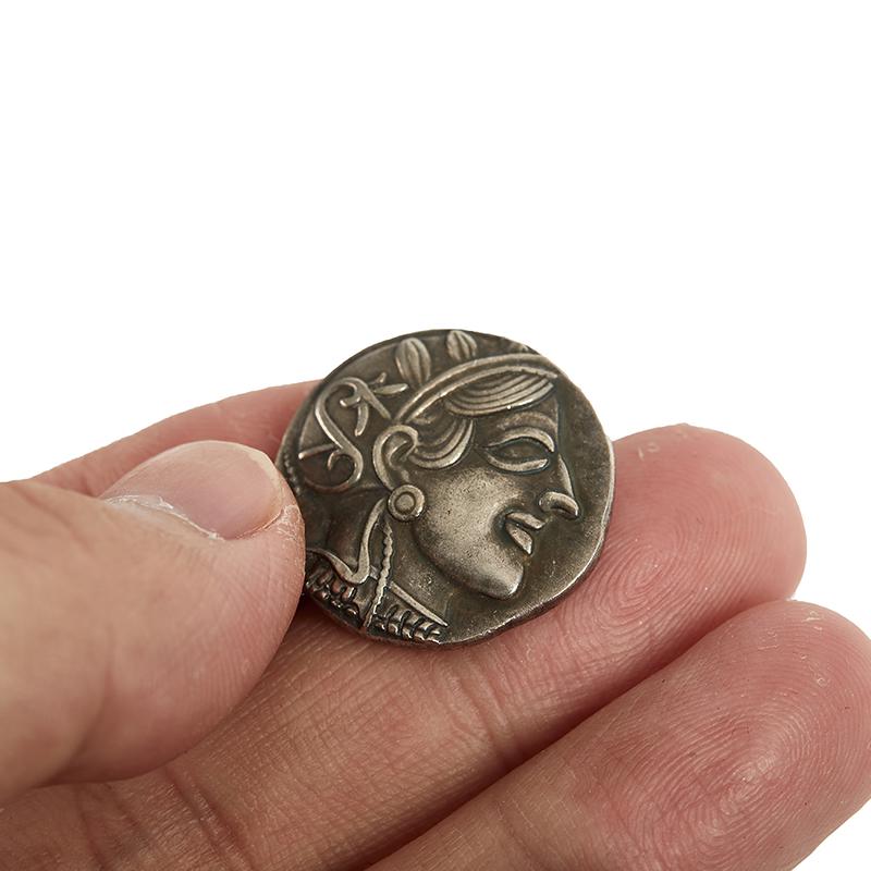 Vintage antike griechische Gedenkmünzensammlung, Heimdekoration, Geschenk, Kunsthandwerk