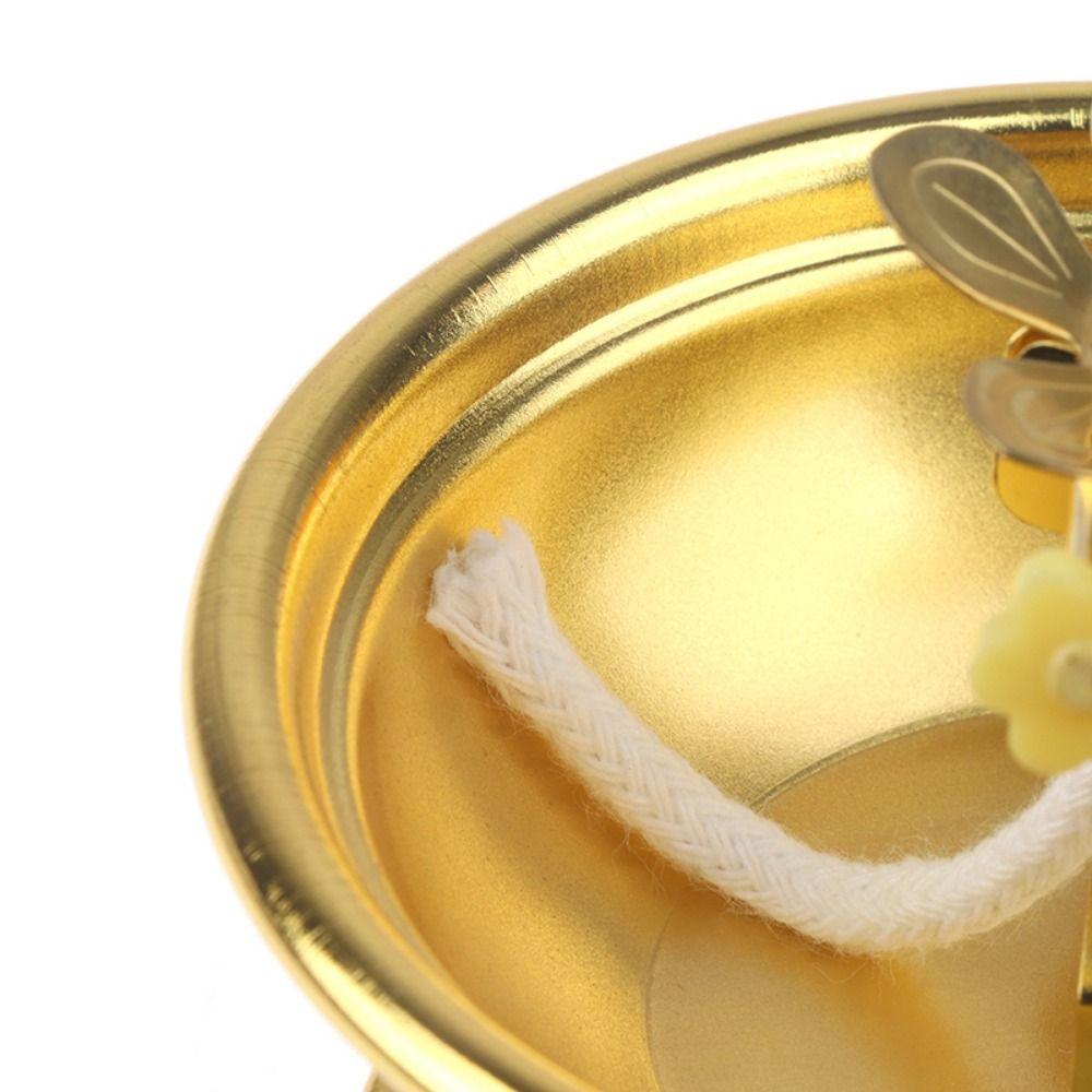 Exquisite Butter Lamp Holder Anti-slip Oil Dish Ornaments Vintage Zinc Zinc Alloy Oil Lamp Household
