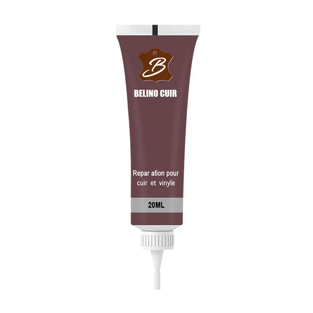 20ml Leather Repair Gel Car Repair Scratches Cracks Sofa Car Seat Leather Complementary Refurbish Cream Repair Paste with Sponge