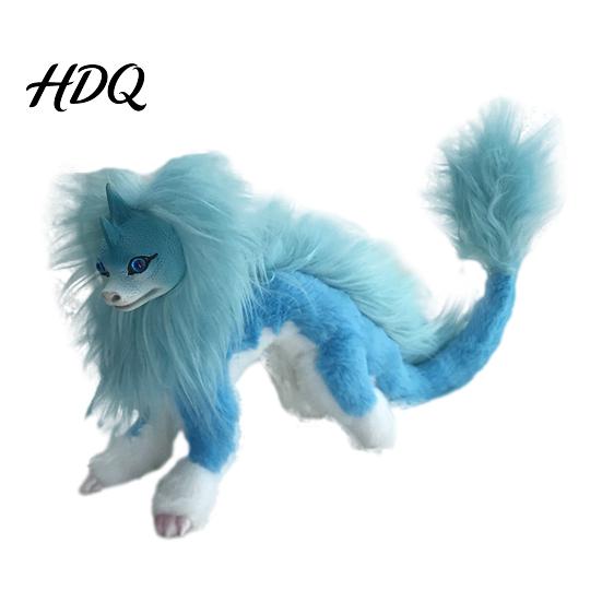 Cute Dragon Plushie Cartoon Plush Toy Soft Stuffed Animal Doll Cuddly Creature светло-синий