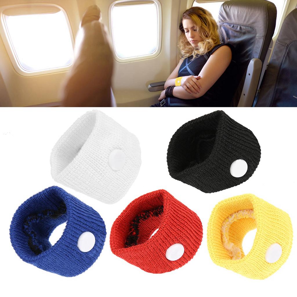1 Pair Adult Children Wristbands Portable Wristbands for Travel Plane Bus