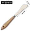 5-Piece Stainless Steel Palette Knife Set for Gouache and Oil Painting