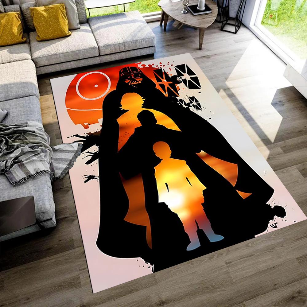 Star Wars Carpet Design for Hallway Entryway Dormitory Decorate Room Anti-slip Rug Office Home Decor Perfect Gift for Women Men