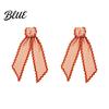 Festival Ribbon Sash Fall Scalloped Wreath for Front Door 55 Inch Plaid Gingham Autumn Thanksgiving Harvest Yard Porch Doorway Indoor Outdoor
