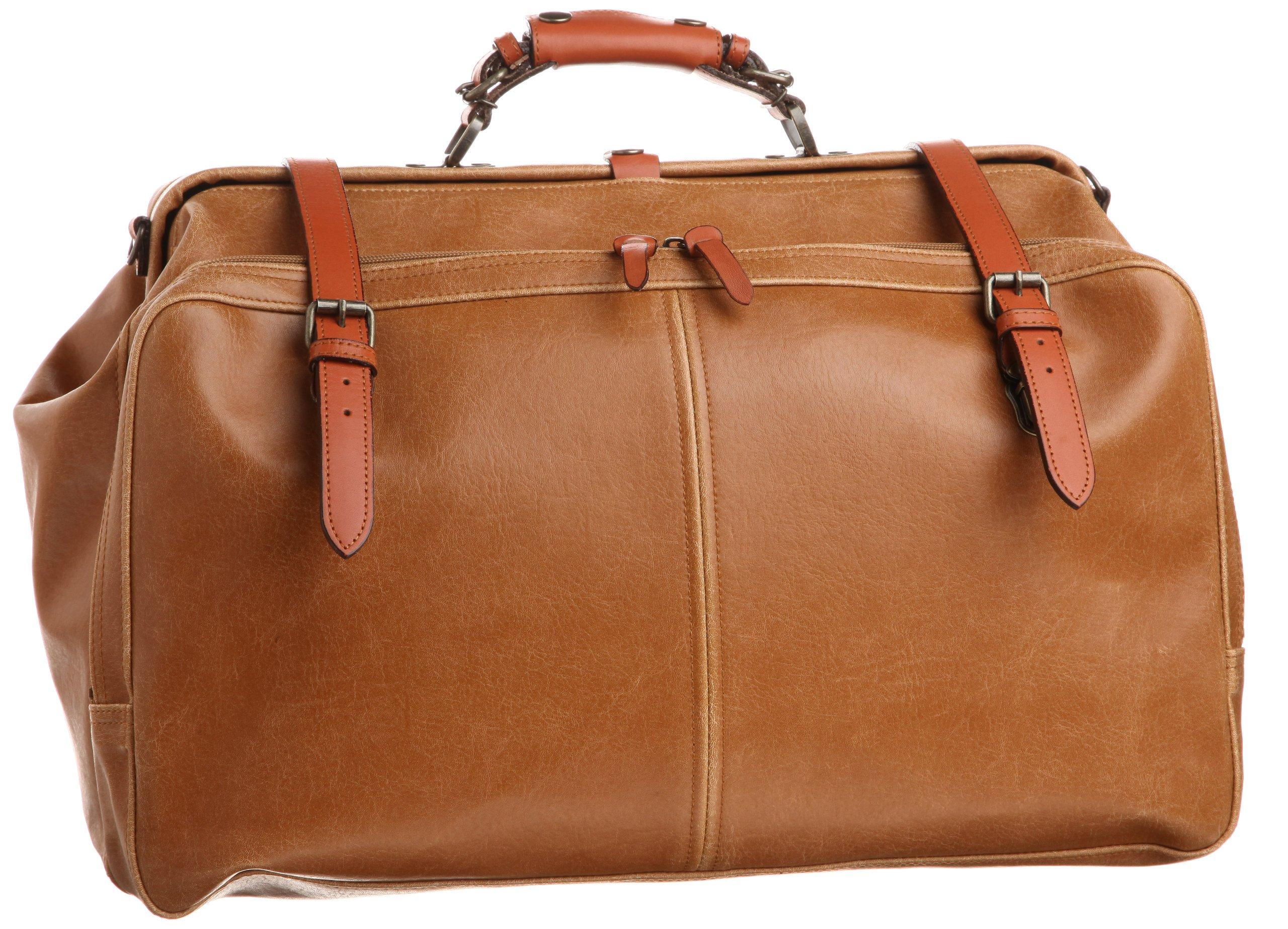 

Dulles Boston Bag with Outer Genuine Made in Toyooka Hyogo the Mecca of 32 Camel [Retro] Pocket, Leather, 2-Way [Kiwada], City, Prefecture, Bags, cm,