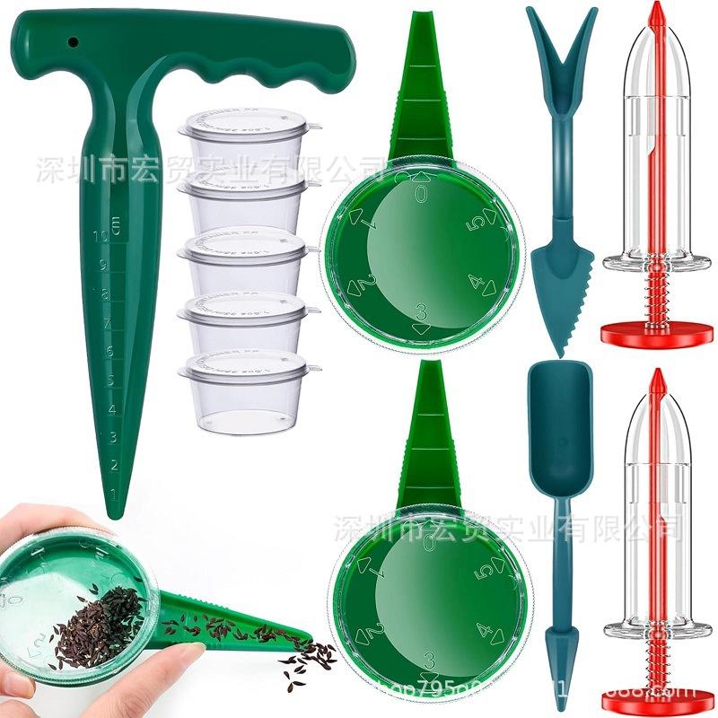 Seed Sower Manual, Mini Sower, Plastic Sower, Potted Seedlings, Seed Planting, Vegetable Portable Tools