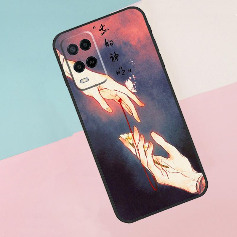 Tian Guan Ci Fu For Oppo A18 A38 A78 A98 A96 A58 A17 A77 A80 A40 A60 A16 A76 A74 A94 A54 A15 A57S Phone Case