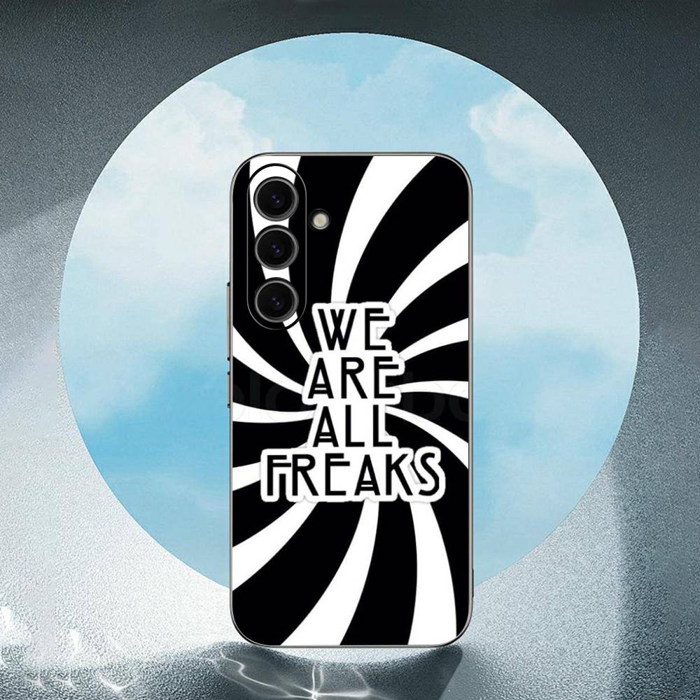American Horror Story TV Luxus Schwarzes Handyhülle Für Samsung Galaxy S23 S24 S25 Ultra S22 Plus S21