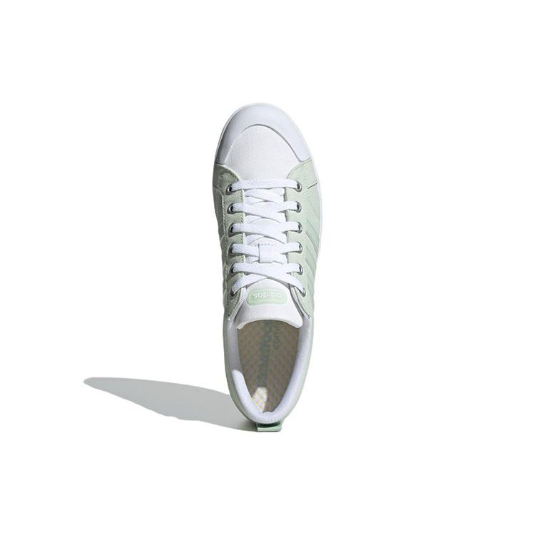 Adidas Neo Bravada Durable Non-Slip Low-Top Skate Shoes Unisex Skate Shoes Mint-Green GY9683