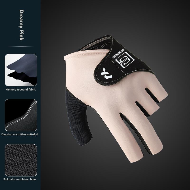 1Pc Anti-slip Breathable Billiard Training Gloves Billiards Glove Left Hand Snooker 5-Finger Glove For Men And Women