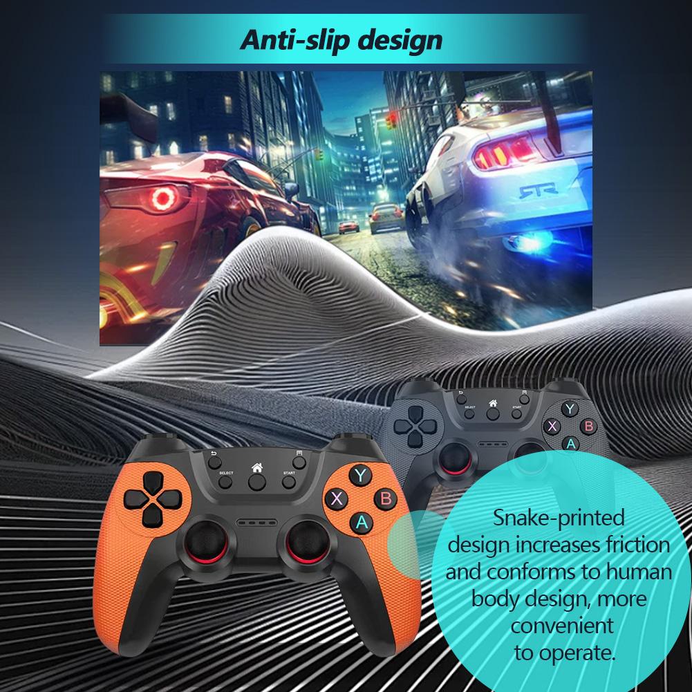 Retro Game Stick with 2.4G Wireless Controller Plug and Play Video Gaming Console 4K HDMI-compatible Output for TV Game Lovers