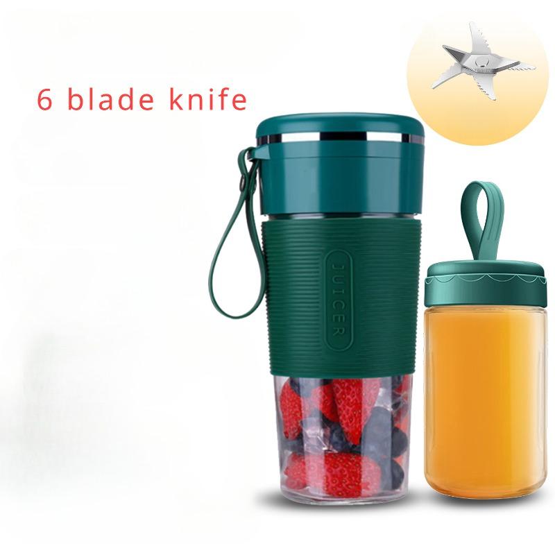 Tragbarer Entsafter, multifunktionale Saftmaschine, tragbarer Entsafterbecher für Zuhause, Obst- und Gemüsemaschine, elektrisches Rühren