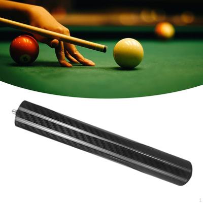 Pool Cue Extend Parts Accessories with End Cap Lengthener for Snooker Enthusiast Athlete Men