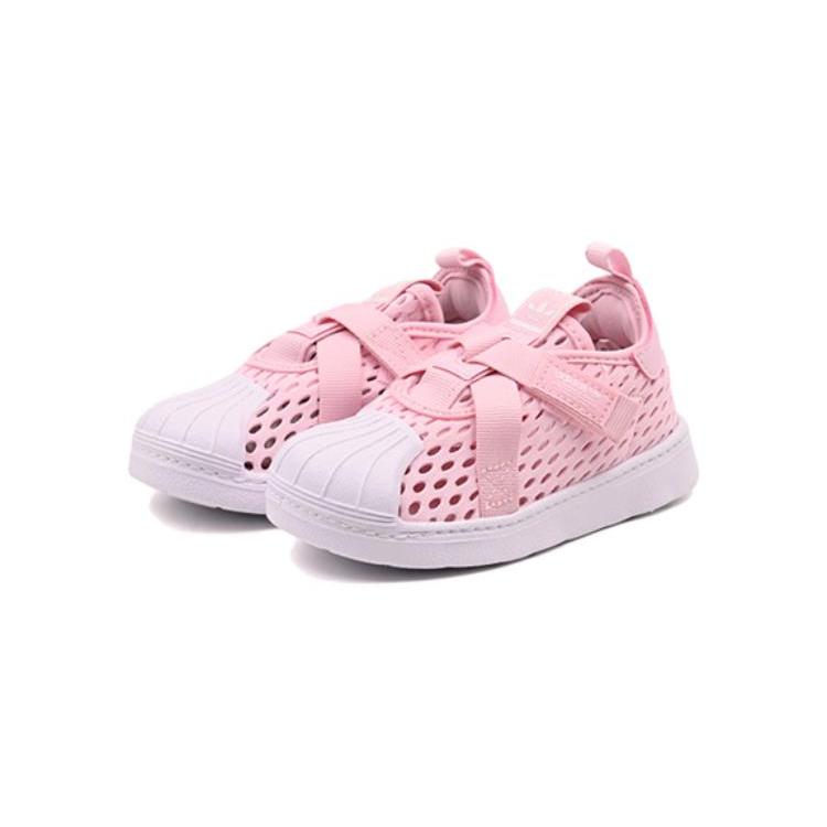 adidas Originals SUPERSTAR 360 Comfortable Low Top Toddler Shoes Pink Infant And Toddler HQ4053