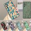 Tropical Flowers TPU Phone Case For Samsung Galaxy Note 10 Pro S26 S25 S24 S23 S22 Ultra Plus S21 FE S20 Shockproof Cover