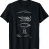 Antiker Schmiedeschmiedeeisen Amboss Patentdruck T-Shirt