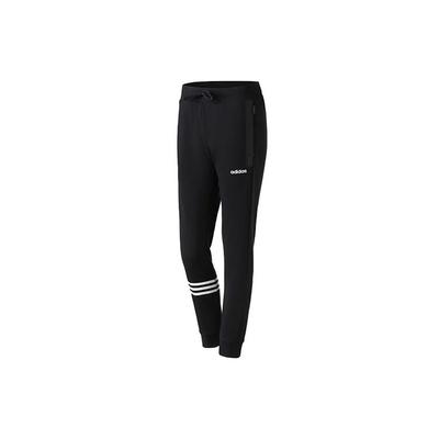 Pantalón de chándal con cordón para entrenamiento de gimnasio para mujer, parte inferior, negro DT7282