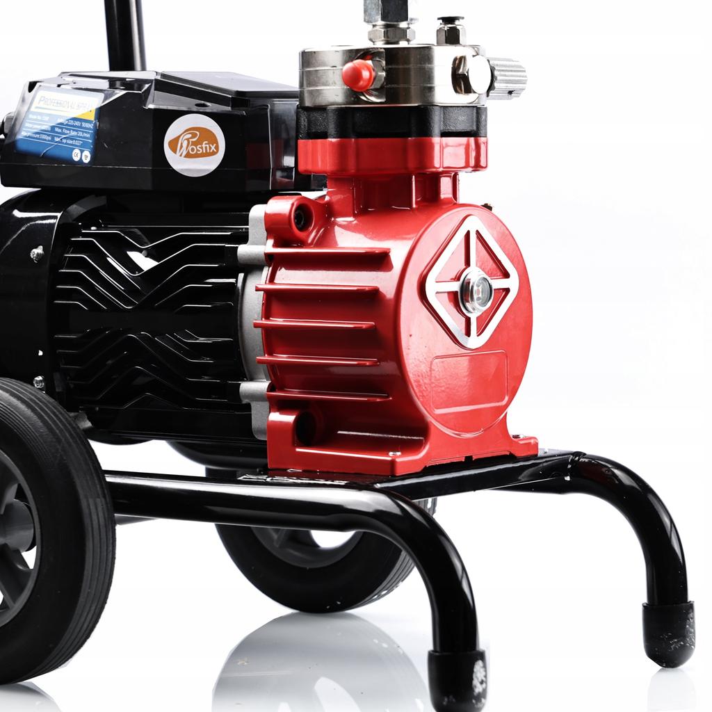 Rosfix Agregat Malarski Red Strong Storm 1100 RSS05 – Moc 3500W, Ciśnienie 22MPA | Wydajność 18L/min | Zestaw Akcesoriów