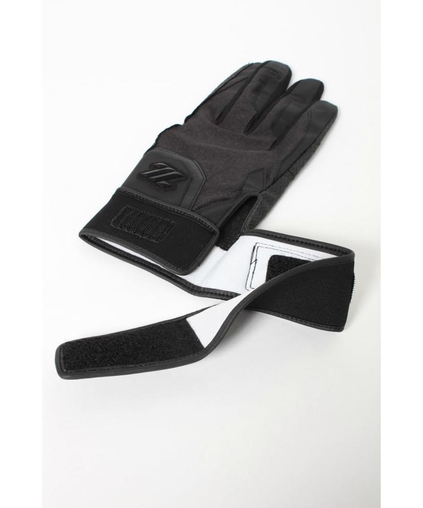ZETT Batting White BG11003HSA Glove, Ambidextrous, (1100), Large,