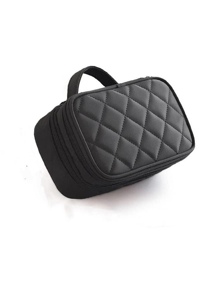 YFFSFDC Multifunctional Cosmetic Large with Dressing Perfect for Travel and Business Trips Pouch, Capacity, Lightweight, Mirror, (Large Size)