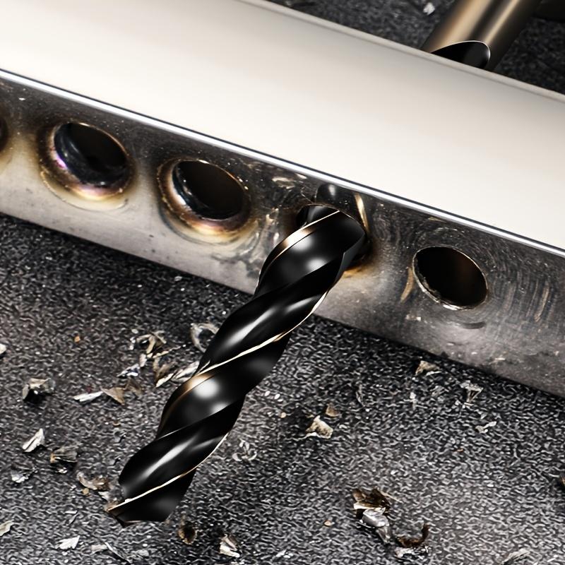 Hex Shank Metric Drill Bit Set(3mm-10mm), Quick Change  Impact Driver Hex Drill bits for Metal Steel Wood Plastic Aluminum Alloy