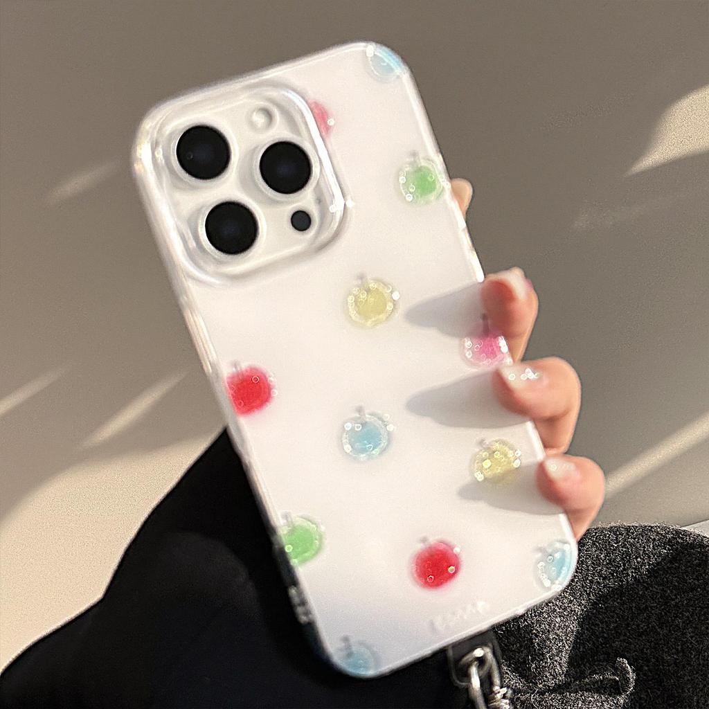 Liusha colored small Apple phone case suitable for Apple phones