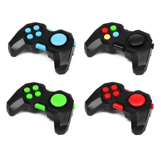 Brinquedo Fidget de Controle de Jogo com Cordão Alívio de Estresse Mini Gamepad Joystick Roller Clicker Brinquedo Ferramenta de Descompressão para Casa Escritório Trabalho