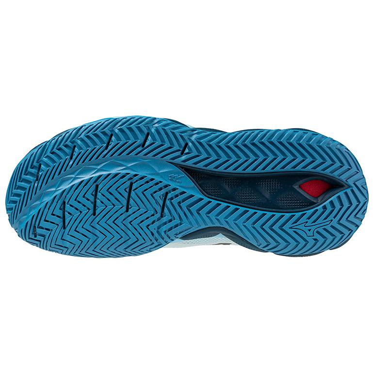 Mizuno Wave Enforce Tour Stable Comfortable Low-Top Tennis Shoes Unisex Sneaker Light-Blue 61GA230125