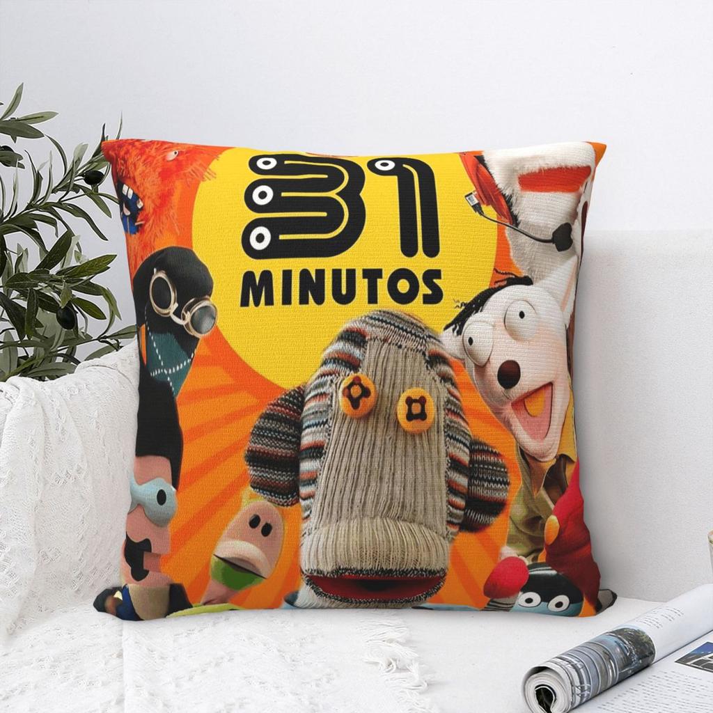 31 Minutos Chilean Comedy Pillow Covers Polyester Sofa Tulio Trivino Cushion Case Cute Pillow Cover 45*45
