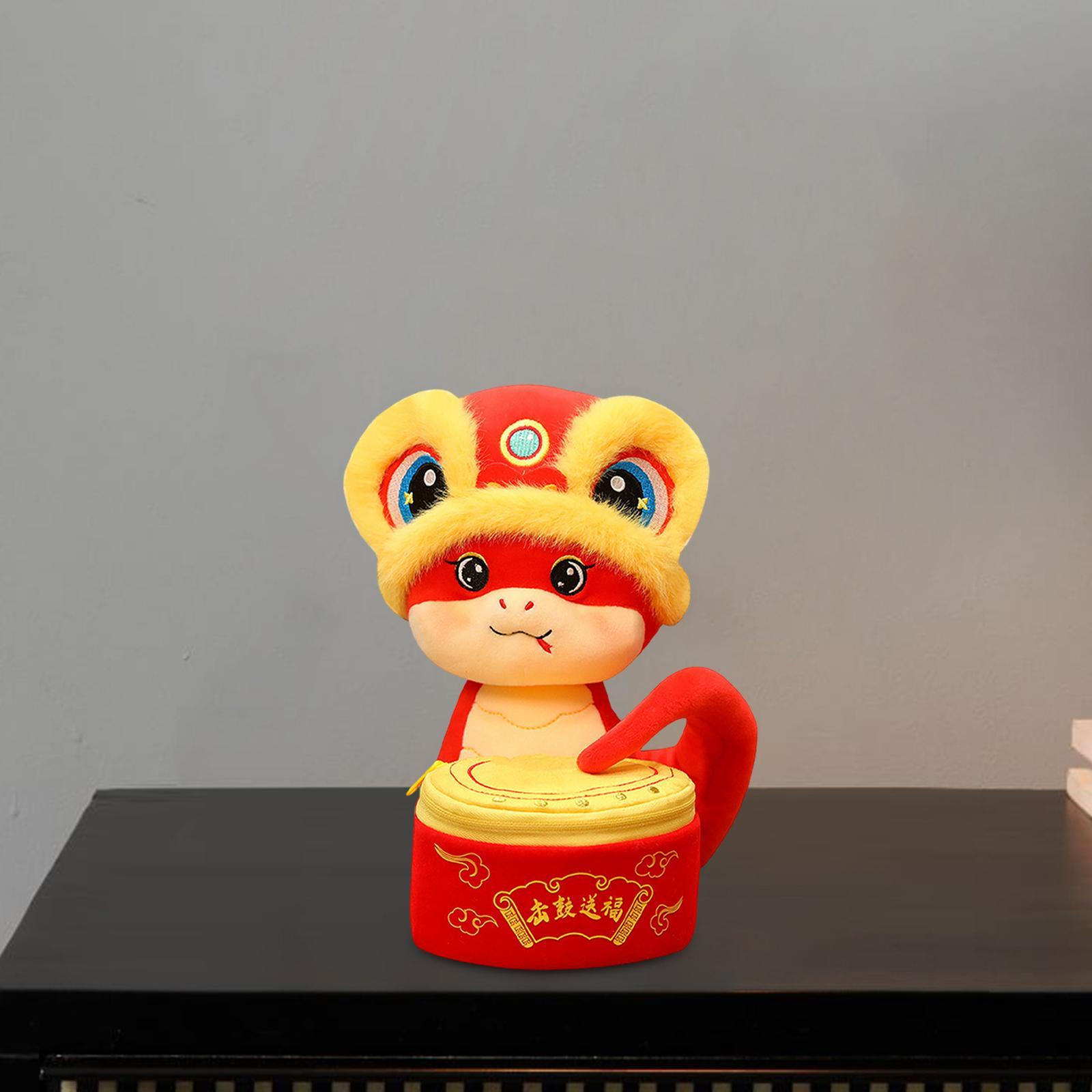 

Китайский плюшевый змеиный фестиваль, игрушка, игрушечная фигурка 21cm