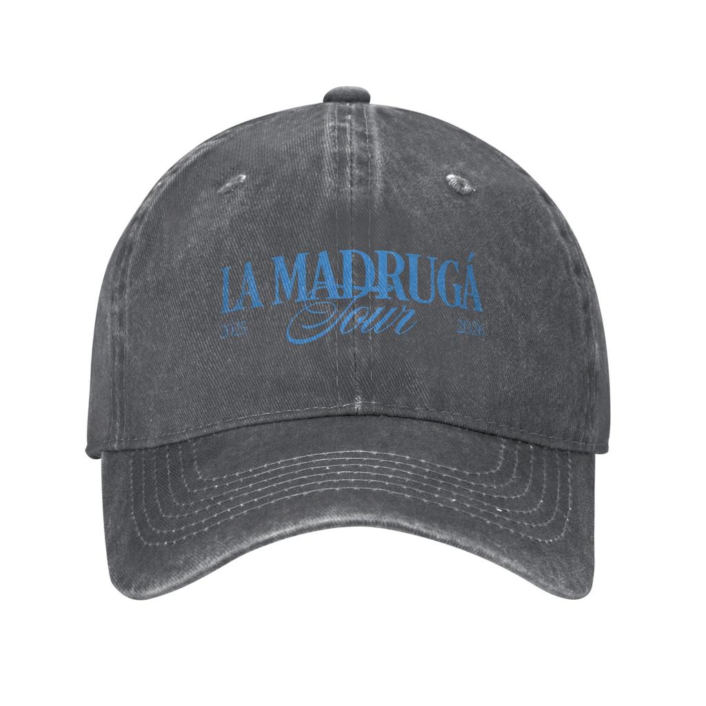 Delaossa La Madruga Tour 2026 Trucker Hat Outfit For Unisex Baseball Caps Vintage Headwear Sun Caps Adjustable
