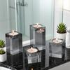 Romantic Candle Holders Sparkling Tealight Candlestick Single-Head Candle Stand  Home Party