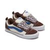 Vans Knu Skool Mega Check Puffy Tongue Suede Canvas Unisex Potting Soil VN0009QCDMV