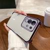 Case for Vivo Y29 4G Electroplated Color Border Clear Phone Casing Cover