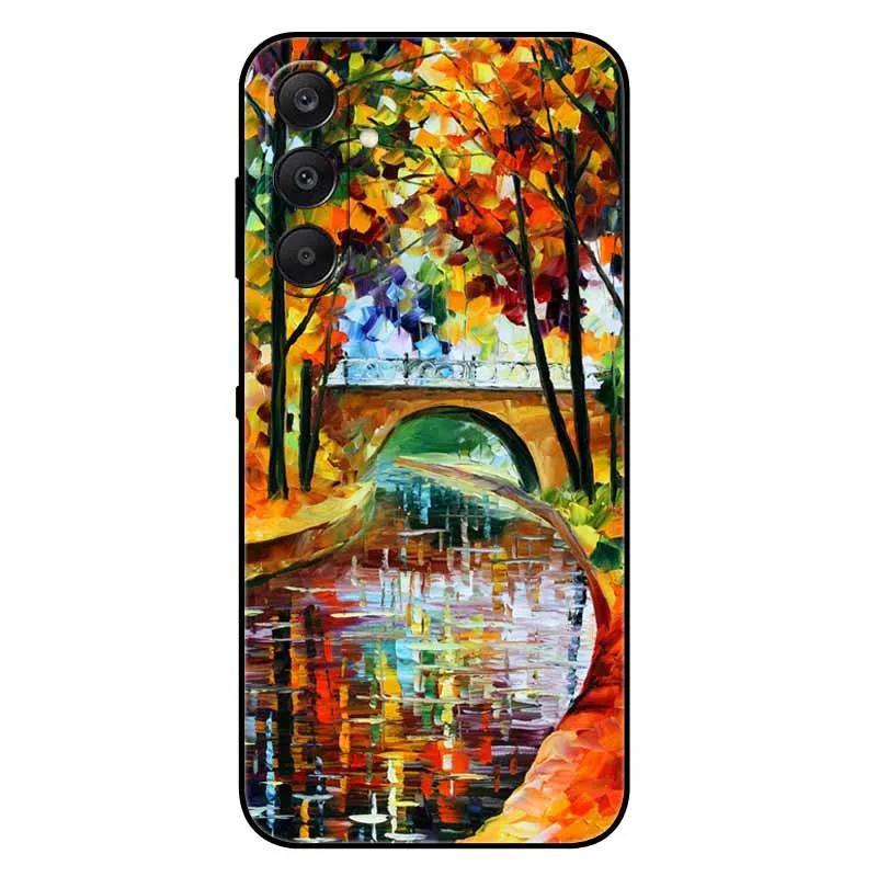 For SAMSUNG A17 5G Case TPU Soft Silicone Cover Space Wolf Shockproof Cover For Samsung GalaxyA17 5G Coque Cartoon Bumper A17 5G