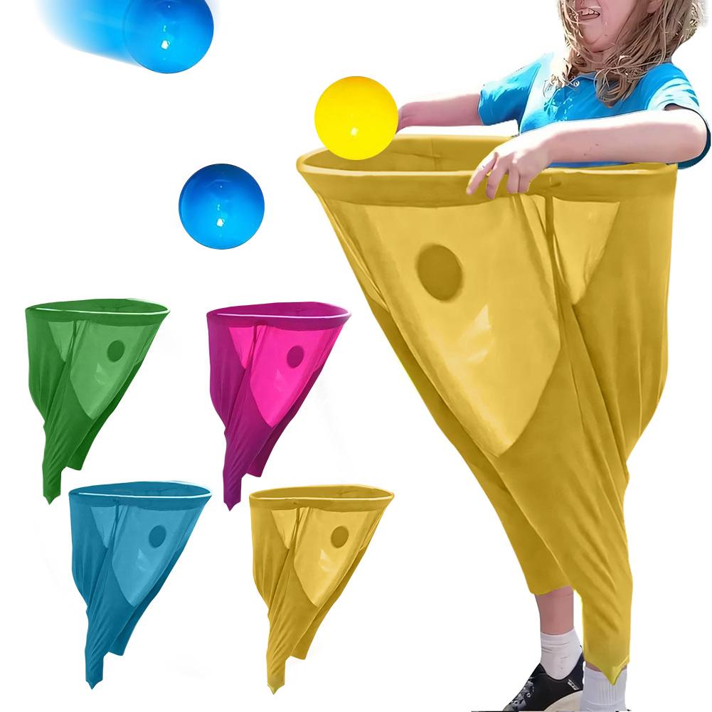 Granny Pants Field Family Reunion Game with 4 Bouncy Balls Freaky Party Game Outdoor Party Game for Adults Family Activities