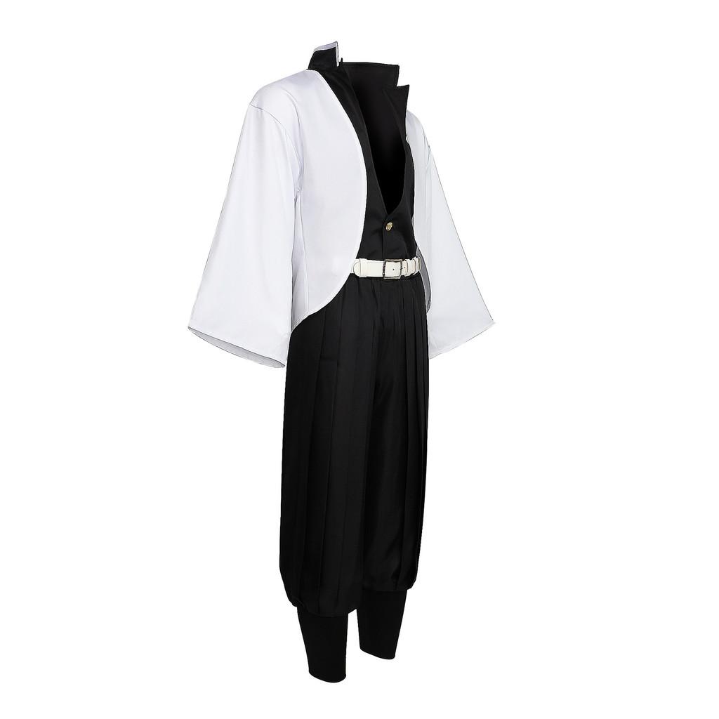 Demon Shinazugawa Slayer Sanemi Role Playing Costume Set For Event Halloween