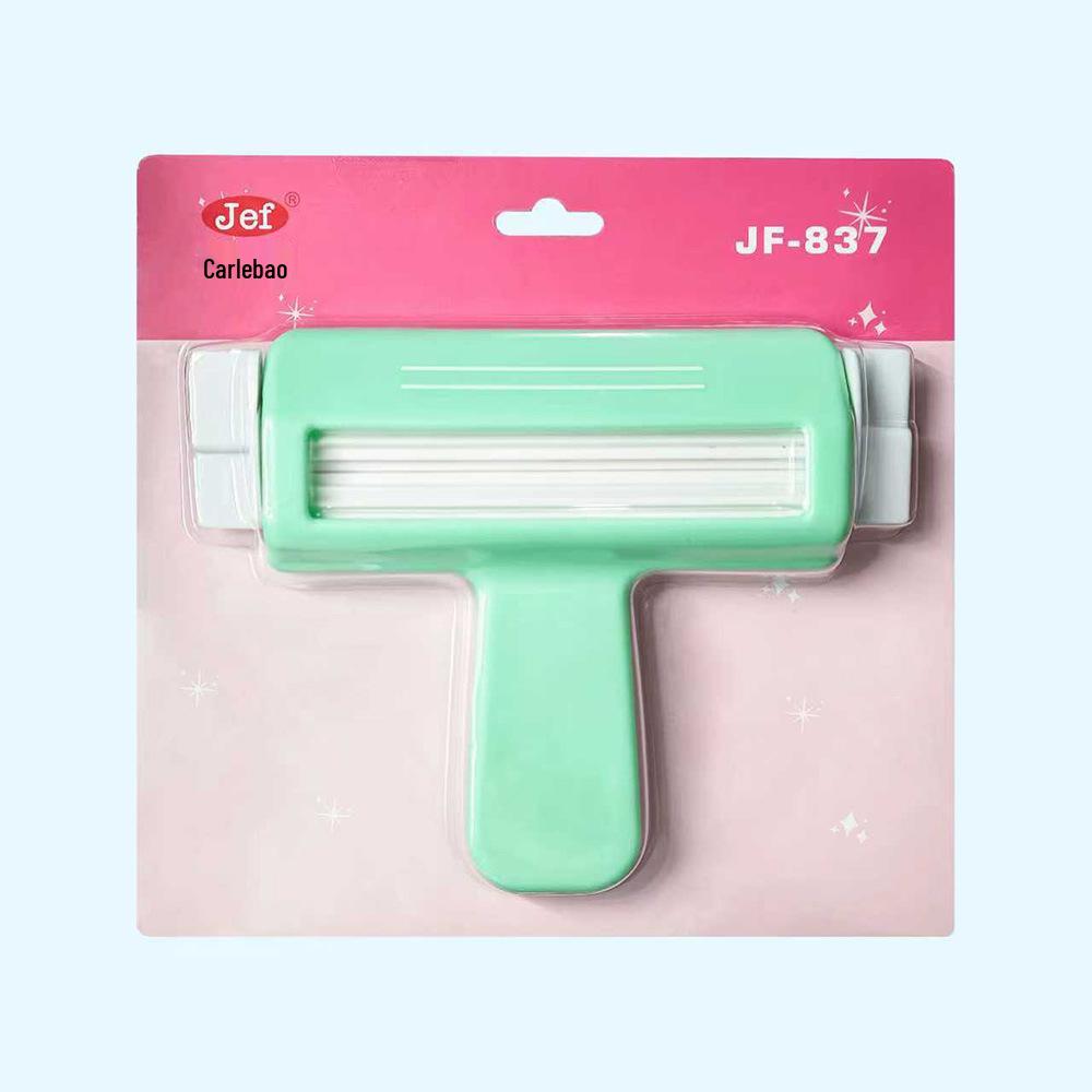 Handheld Paper Roller Embosser for Children's Scrapbooking and Kindergarten Crafts