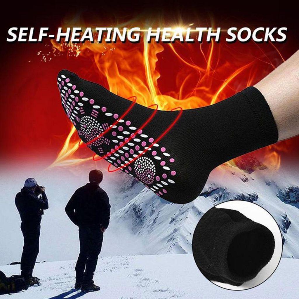 5 Pairs Self Heating Socks for Comfortable MEN'S AND WOMEN'S Warm Sports Socks