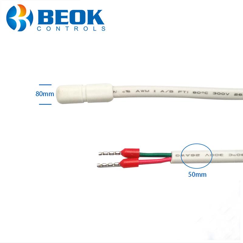 Beok NTC 10K3950 3 Meters Thermostat External Temperature Floor Sensor Probe for Warm Underfloor Heating Smart Room 1pcs 10K3950