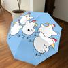 1PC chicken dance Umbrella-8-Rib Reinforced, Automatic Open, Lightweight & Durable, Cute Fashion Accessory for Outdoor-P103