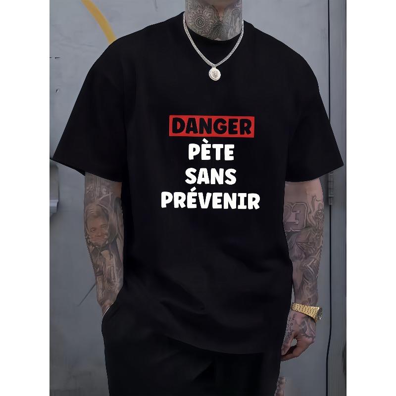 Taglie Europee Uomo Casual Sportiva Moda Trendy Fitness Outdoor Casa T-shirt a Maniche Corte, Stampa 2D alla Moda, Elastica e Comoda